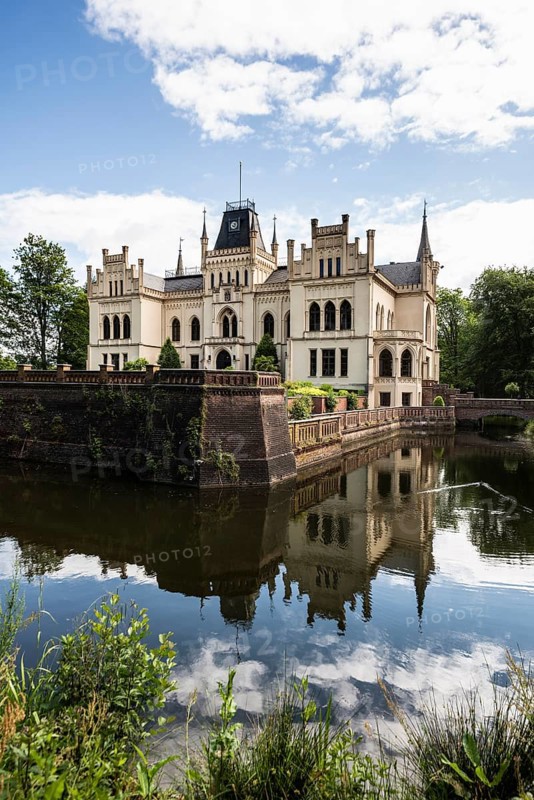 Moated castle and park