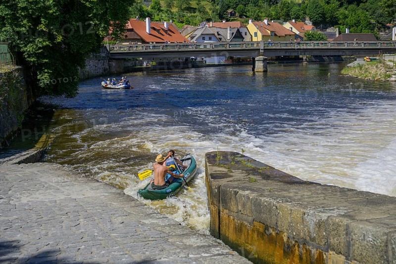 Boat Lane on the Vltava