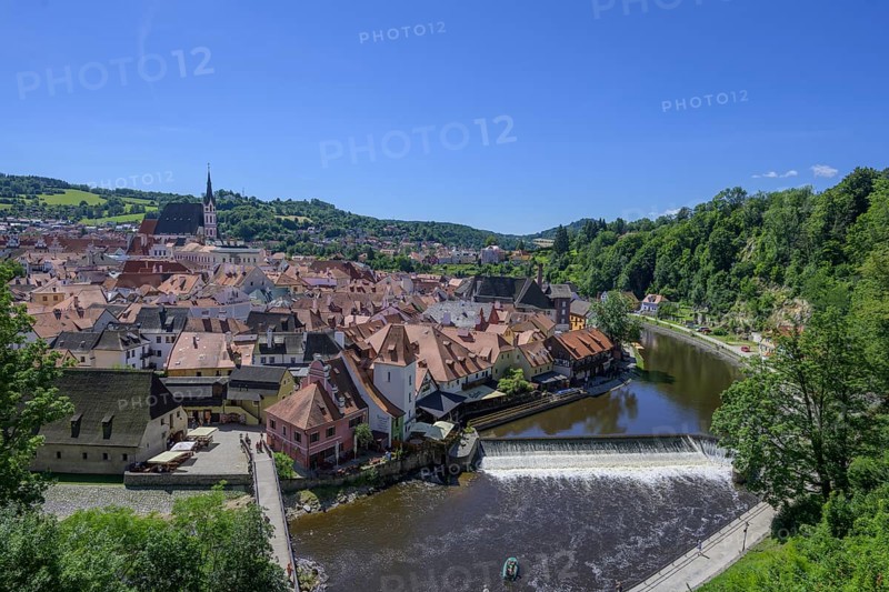 View of the old town of