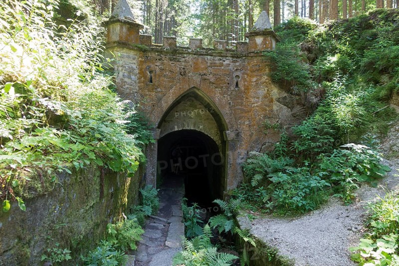 West portal Schwarzenberg alluvial canal