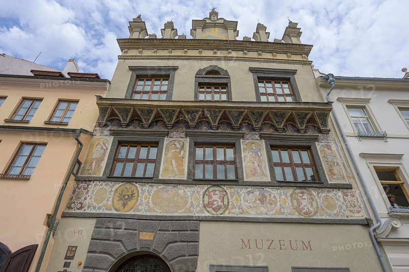 Historical buildings on the main square