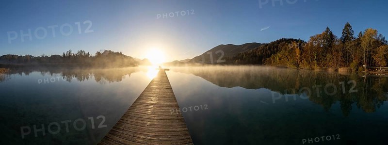 Morning atmosphere at sunrise