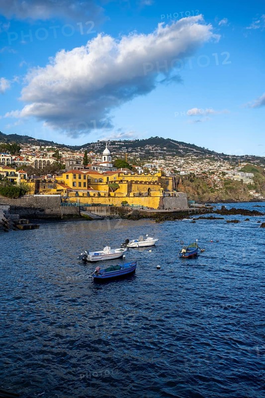 View of Forte de Sao Tiago fortress
