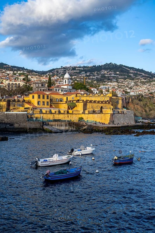 View of Forte de Sao Tiago fortress
