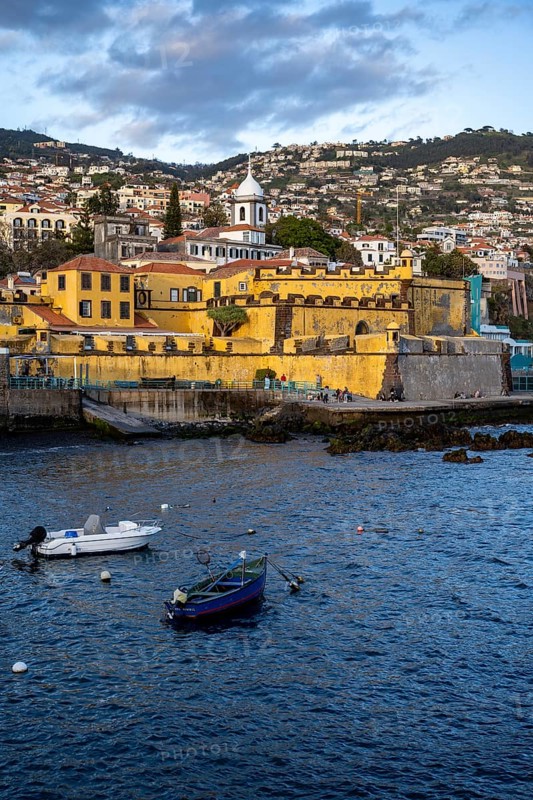 View of Forte de Sao Tiago fortress