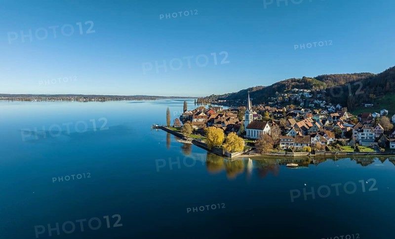 Aerial view of the municipality of Berlingen