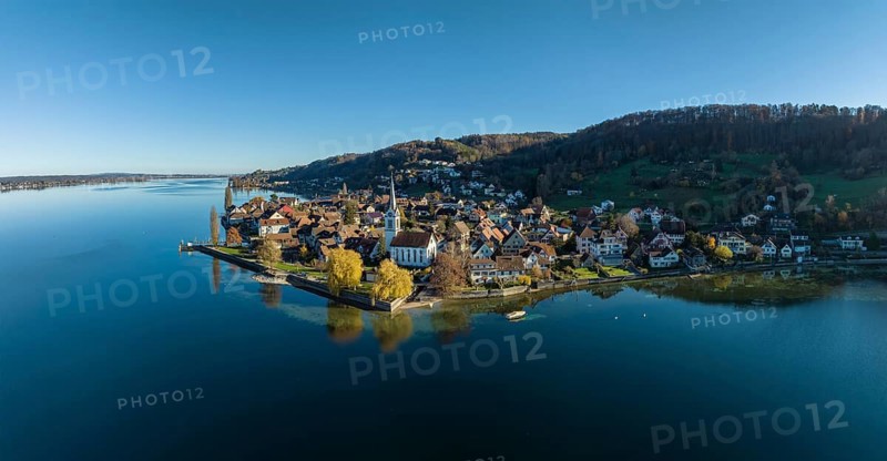 Aerial view of the municipality of Berlingen
