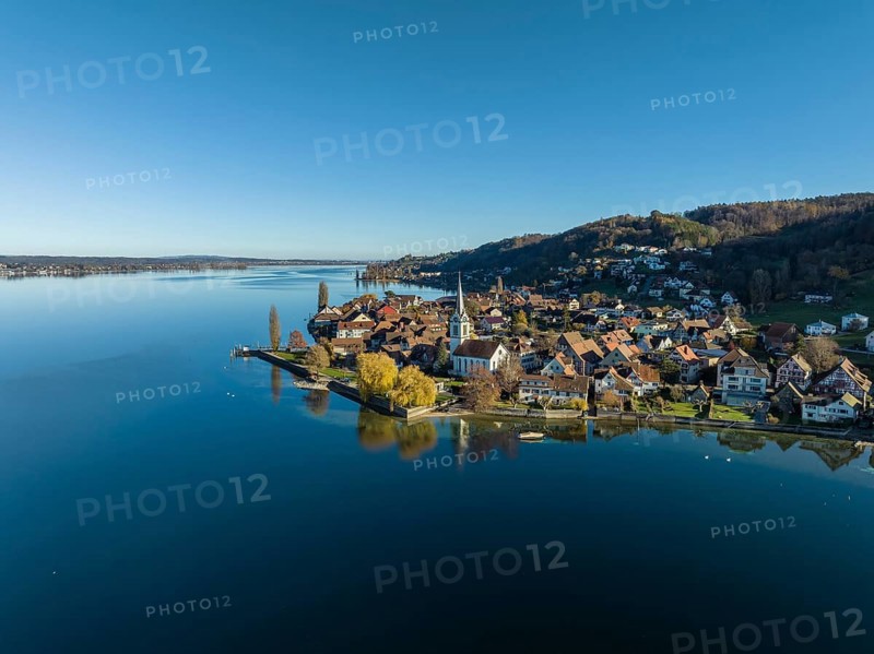 Aerial view of the municipality of Berlingen