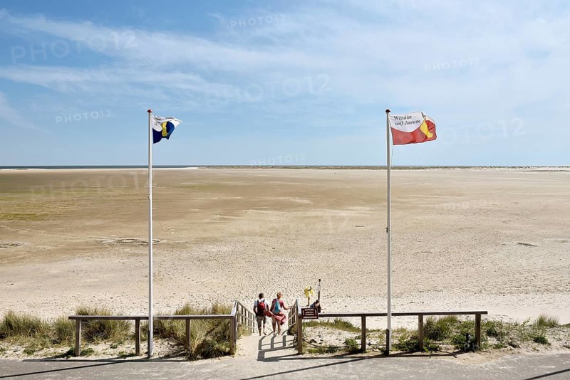 The Kniepsand sandbank off Wittduen