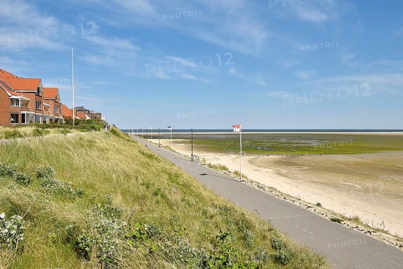 Promenade by the sea in Wittduen