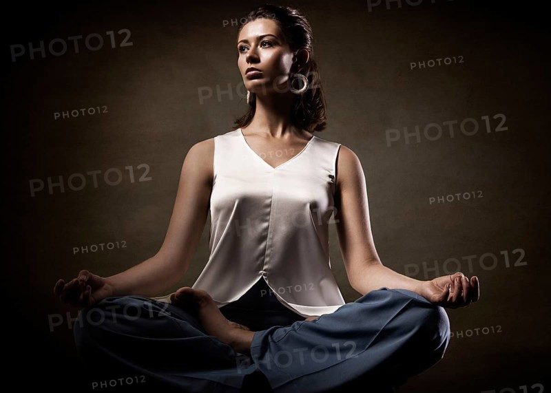 Stylish young athletic girl in fashionable clothes