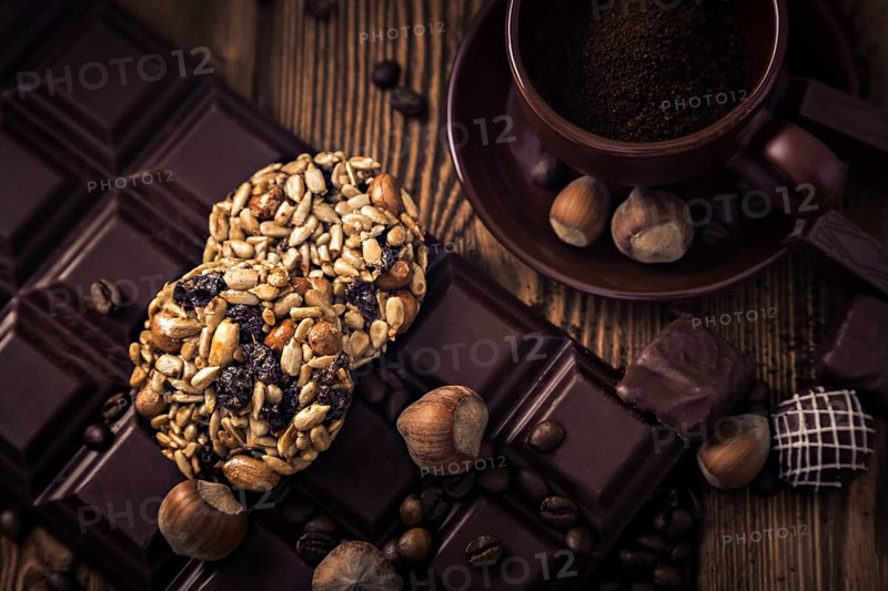 Roasted coffee beans