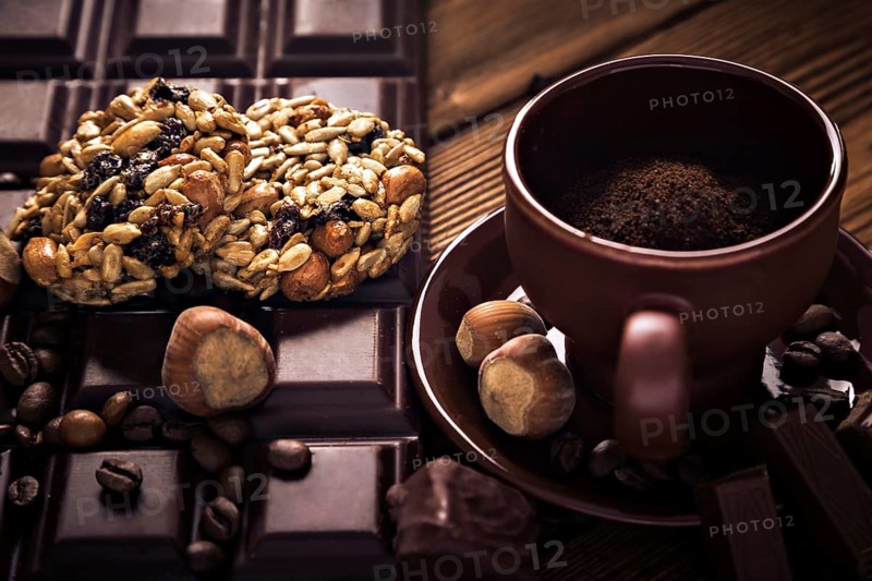 Roasted coffee beans