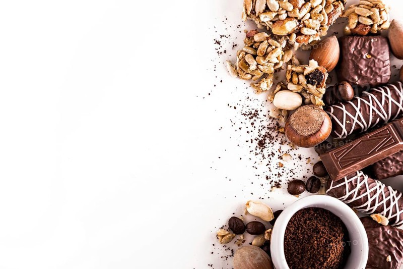 Roasted coffee beans