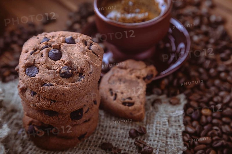 Roasted coffee beans