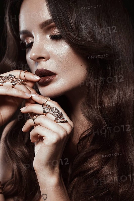 Beautiful woman with healthy skin