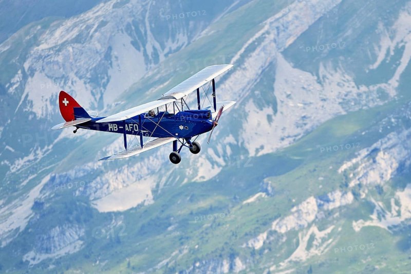 Vintage aircraft De Havilland Gipsy Moth