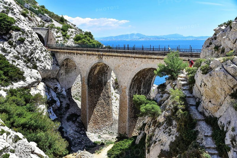 Erevine viaduct on the customs officers' path
