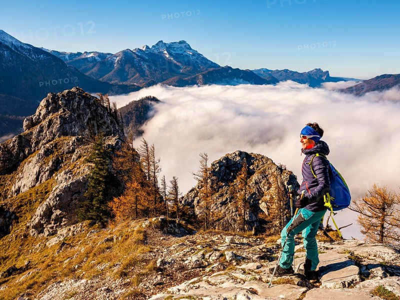 Mountaineer on the Grosser Schoberstein
