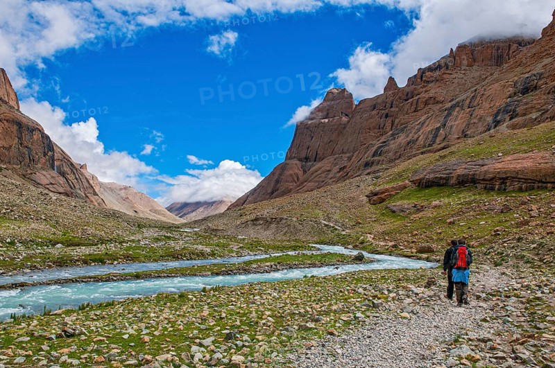 Pilgrims on the Kailash Kora