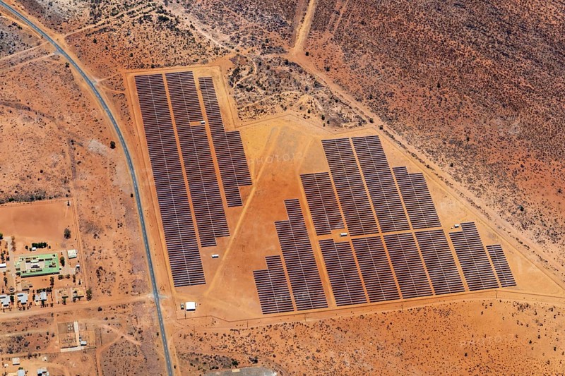 Solar power plant Namibia