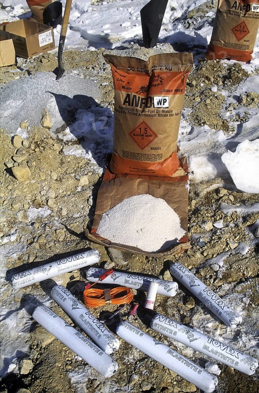 Carbonized Ammonium Nitrate and Detonators