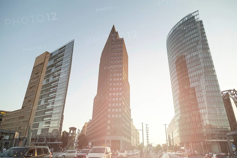 Skyscrapers at Potsdamer Platz