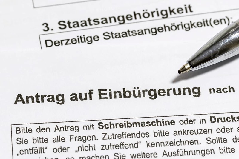Application for naturalisation