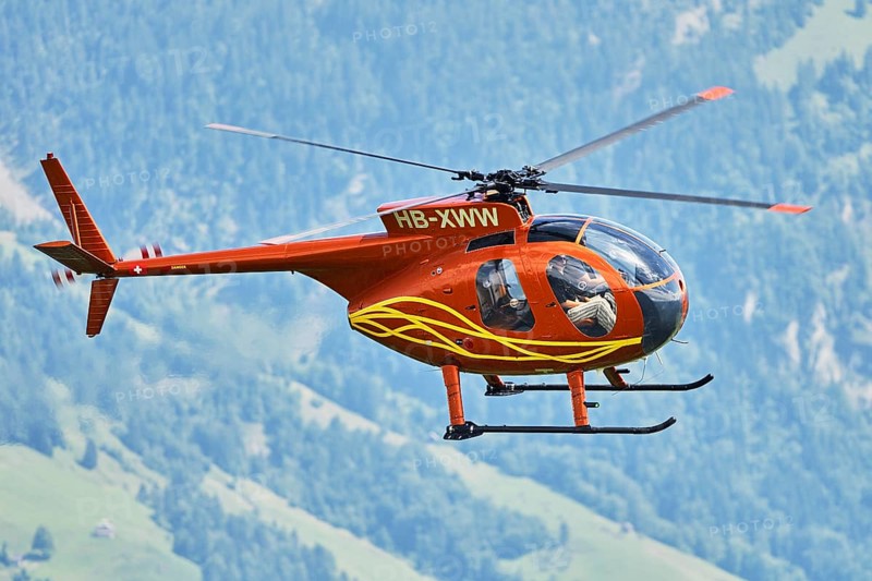 Vintage helicopter