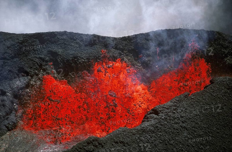 Spewing Lava