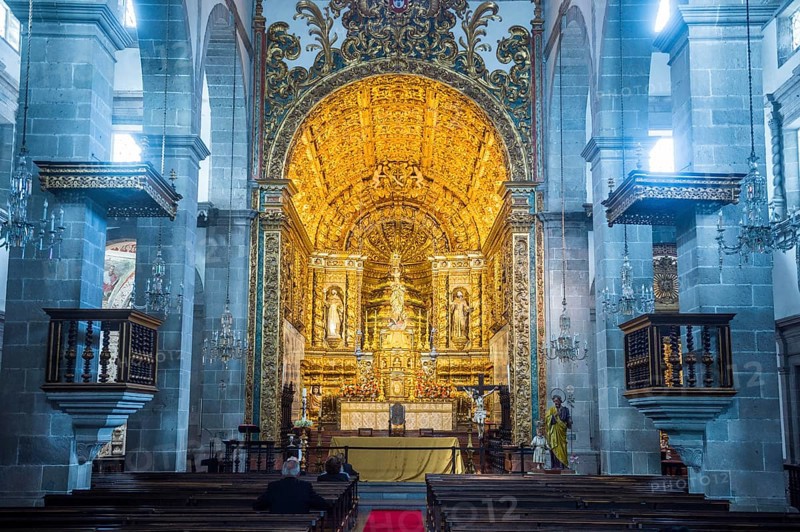 Church of St. Joseph in the historic town of Ponta Delgada