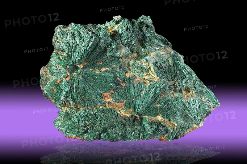 Fibrous Malachite from the Copper Queen Mine