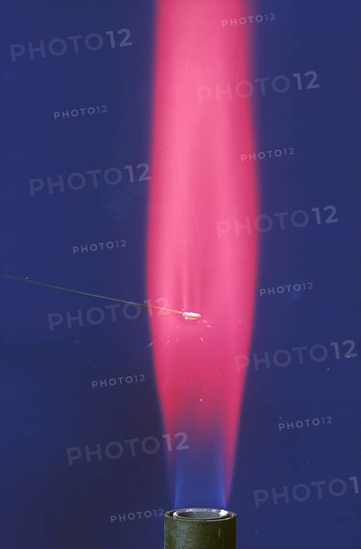 Flame Test for Strontium