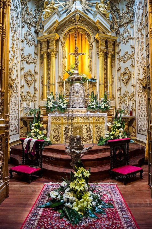Sao Sabastiao church in the historic town of Ponta Delgada