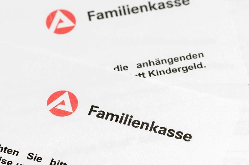 Form for child benefit