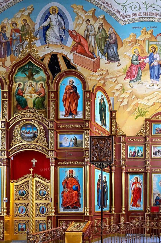 Russian Orthodox cathedral of the Holy Resurrection