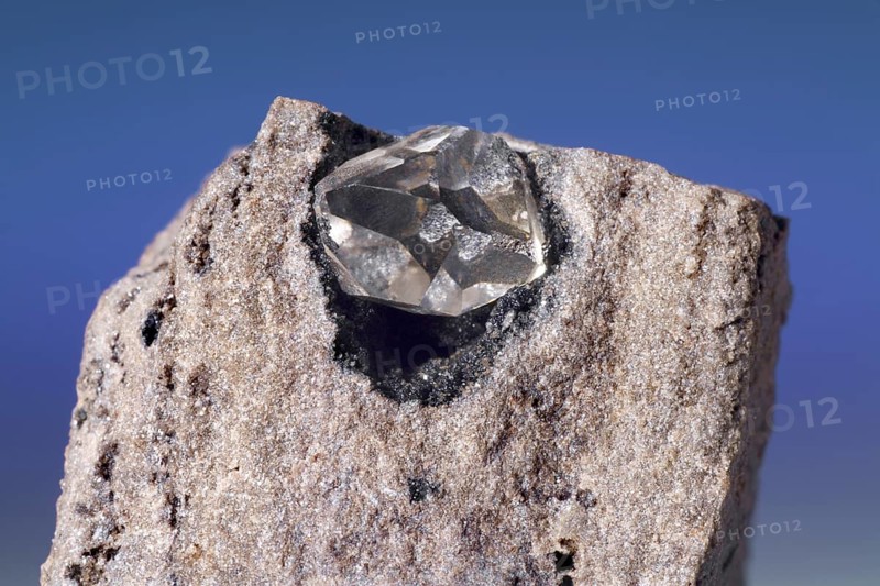 Herkimer Diamond in Matrix