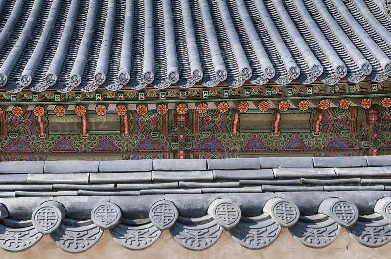 Roof and tile detail