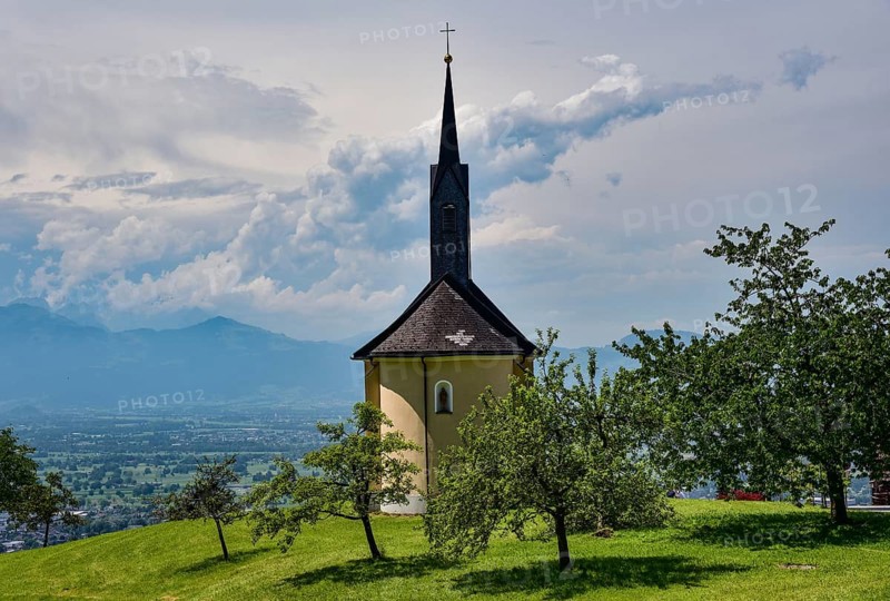 Chapel of St. Ottilie on the Boedele in Oberfallenberg near Dornbirn