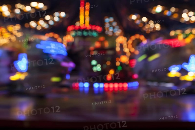 Folk festival at night