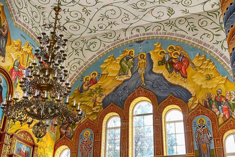 Russian Orthodox cathedral of the Holy Resurrection