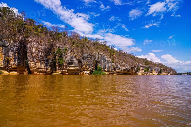 Cliffs on the Tsiribina river