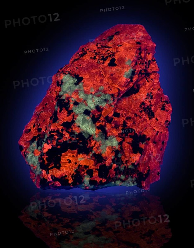 Barite in Calcite