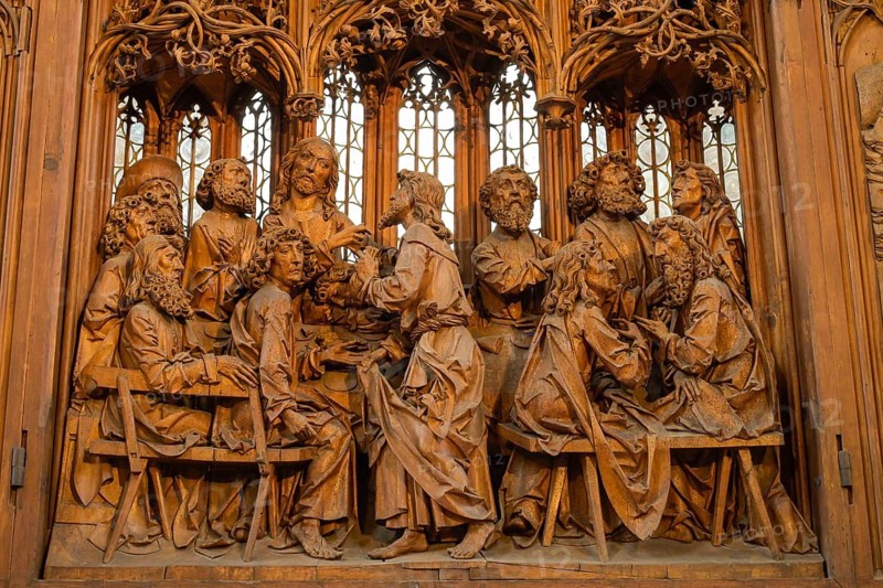 Altar of the Holy Blood by Tilman Riemenschneider