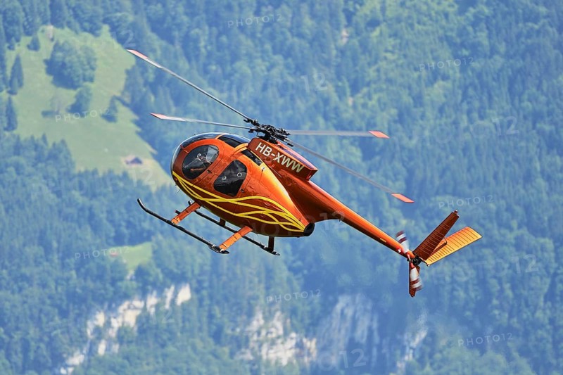Vintage helicopter