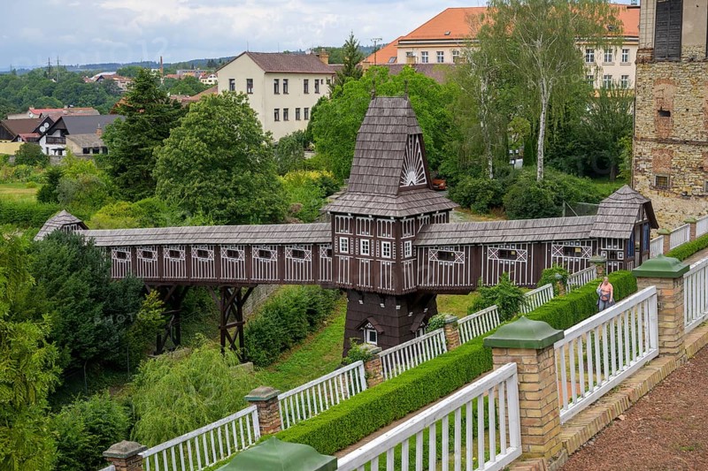 Wooden bridge