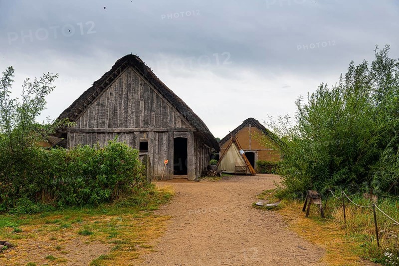 Reconstructed viking village