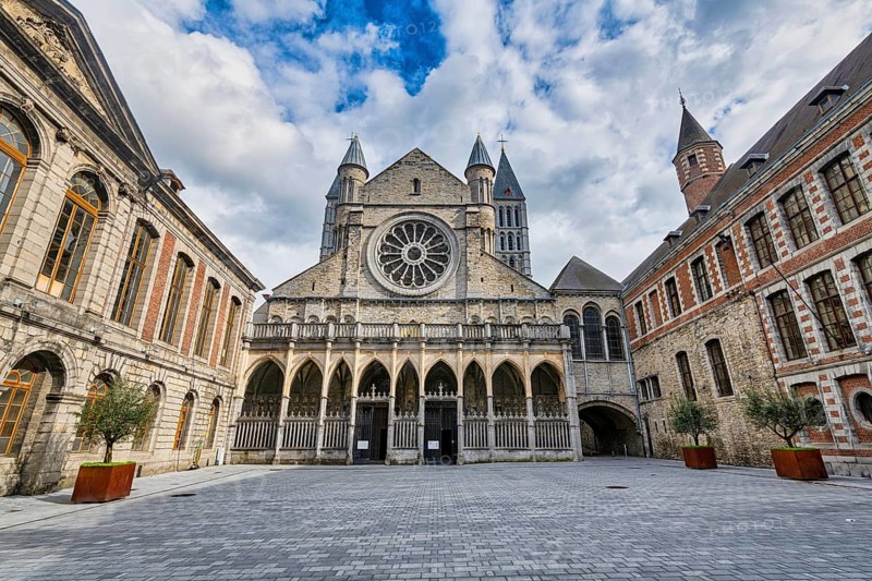 Unesco world heritage site Tournai Cathedral