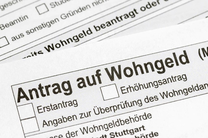Application for housing benefit