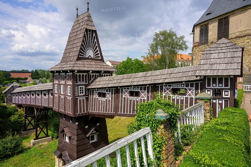 Wooden bridge